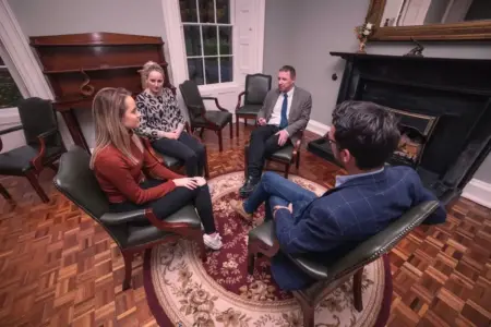 Group Therapy Session at Smarmore Castle